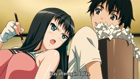 Un anime, cerise, gros seins